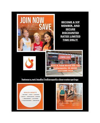 HOTWORX Indianapolis-Clearwater Springs is almost here! Become a VIP member now!