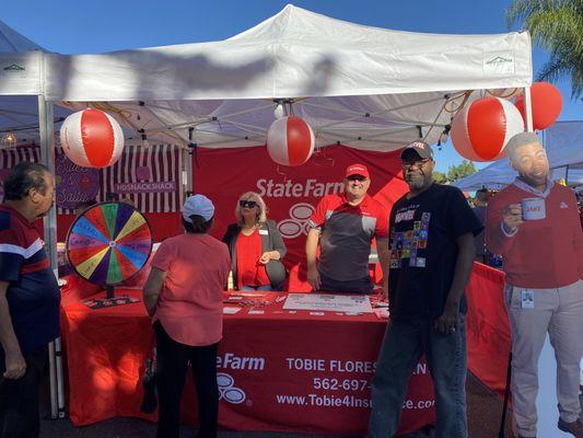 A great information boot about State Farm with Tobie and Jake