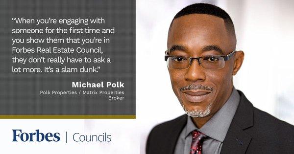 Michael J. Polk Broker and Forbes.com Real Estate Expert