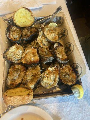 Charbroiled Oysters