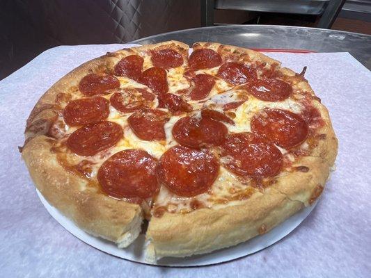 Pepperoni pizza