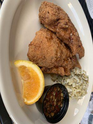 Honey-Pecan Fried Chicken