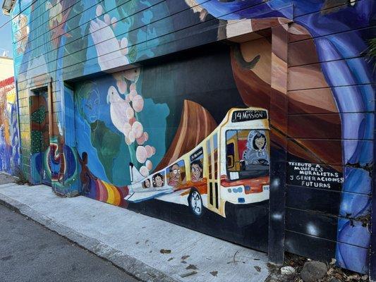 Balmy Street Murals