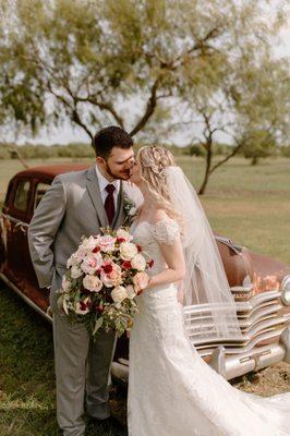 Adorable antique car