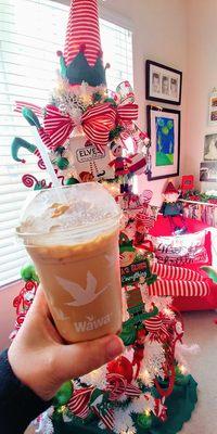 My son brought me home a Wawa iced salted caramel latte this morning! So refreshing! Valrico Wawa