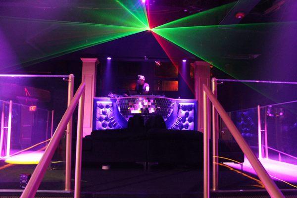 Dj Booth / Stairs to VIP Area