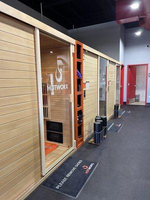 We offer virtually instructed workouts inside each of our 8 infrared saunas. Sessions are semi-private, fitting up to 3 at a time.