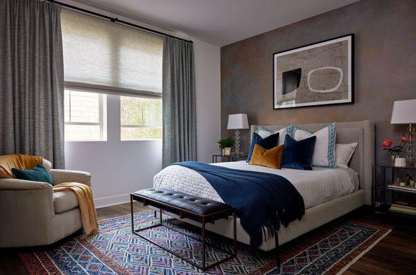 A contemporary Bedroom with eclectic charm in Camarillo, California