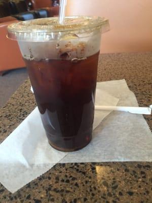 My iced coffee. Delish!