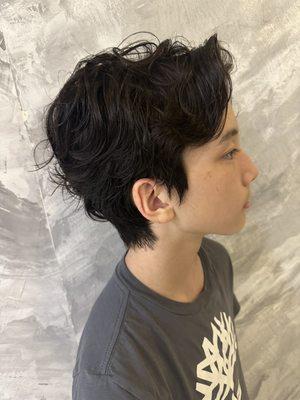 Men's perm