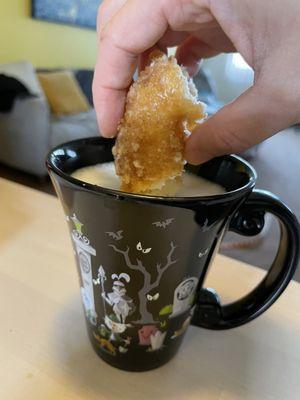 Crumble cake donut