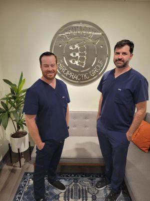 Dr. Chris Coulsby (left) and Dr. Ian Ahearn (Right)