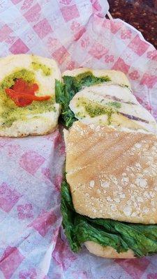 Chicken pesto