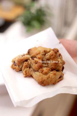 Walnut Chocolate Chip Cookie ($4.95) - very decadent and sweet