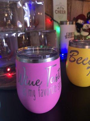 Etched Tumblers for Mom