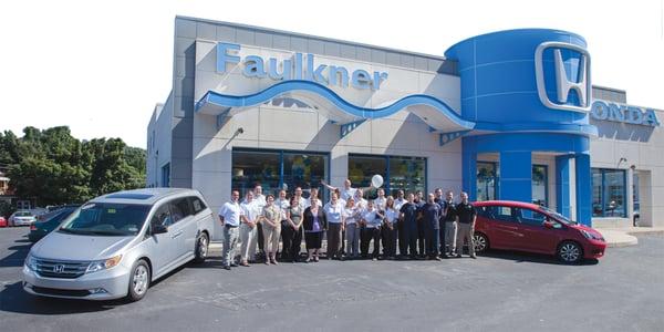 Faulkner Honda New Car Showroom