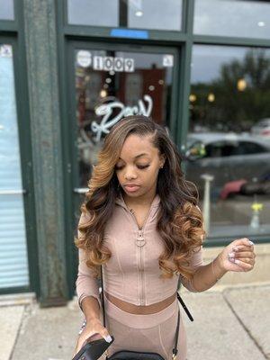 Full Sew in with custom colors!