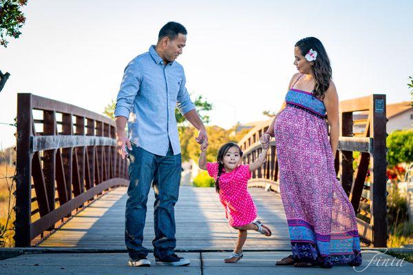 Maternity Fotos with family members