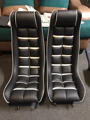 Custom Lamborghini seats ,in vinyl per customer request.