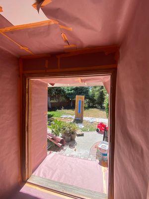 preparation for painting doors