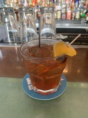 The Florida Room Old Fashioned is perfect!  Bartender's are authentic and great hosts.