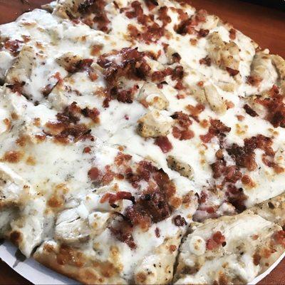 Chicken Bacon Ranch Pizza