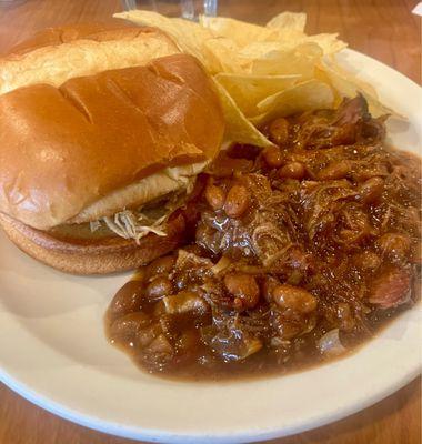 BBQ Pulled Pork Sammy