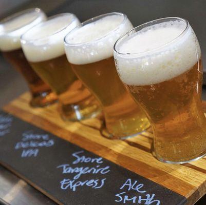 Beer Flights- Choose any four 5oz pours. Try something new, or go with your faves!