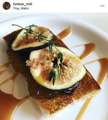 Foie Gras appetizer for their steak event (photo from their Instagram page)