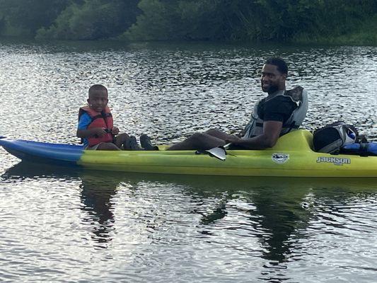 It's never too early to start paddlin. Kiddos welcome starting at 2 years old!