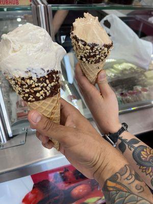 Double Scoops of Ice Cream Cone