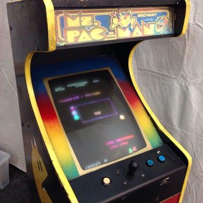 Ms. Pac Man!  Awesome!!!