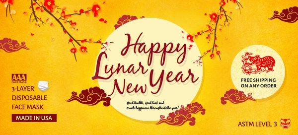 It's time to celebrate Lunar / Chinese New Year!!! Wish everyone a healthy, happy, and prosperous New Year...