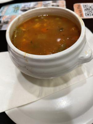 Manhattan clam chowder