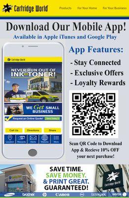 Cartridge World - Phoenix Mobile App
 http://cartridgeworldphx.com/