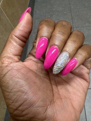 Nails w/gel polish