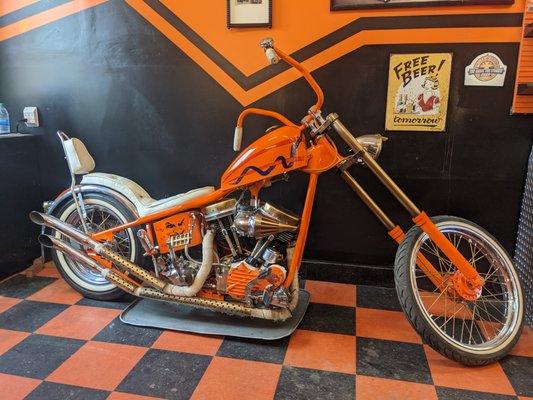 1955 panhead chopper