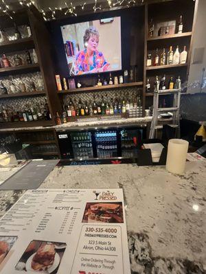 Great bar with Golden Girls