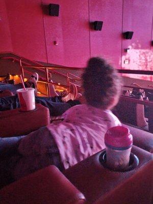 Her first movie experience