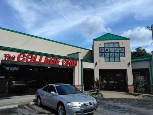 Main entrance to one of the World's largest Urban Fraternity and Sorority store