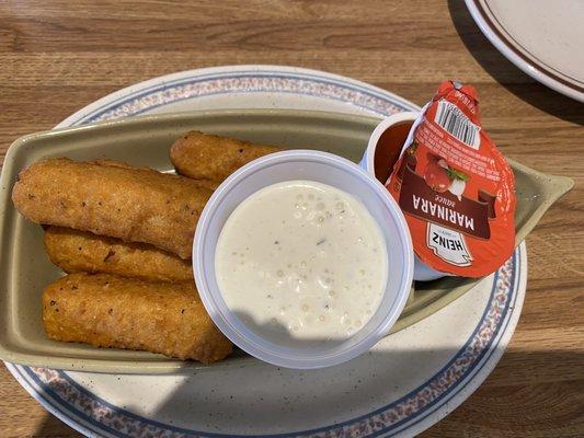 Mozzarella sticks