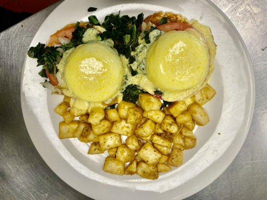 Veggie benedict