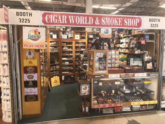 The Cigar World and Smoke Shop.