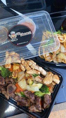 Hibachi Combination Plates