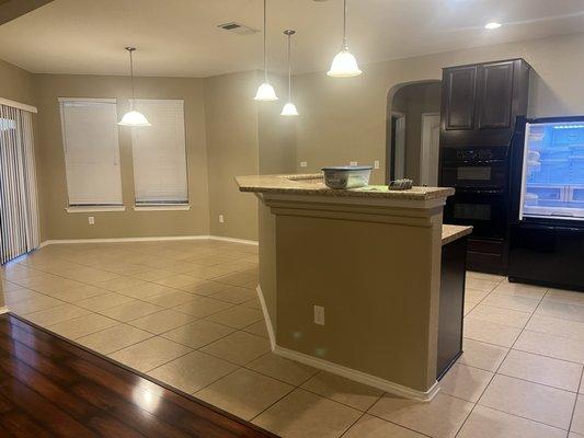 Kitchen and breakfast nook