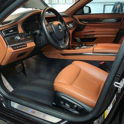 Bmw 7 series interior