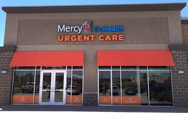 Mercy-GoHealth Urgent Care Location Enterance