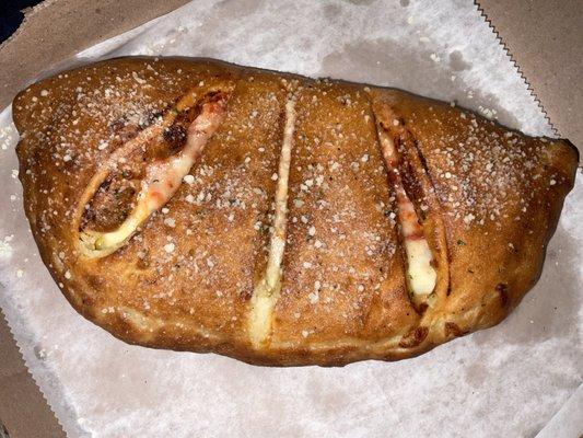 Cheese calzone