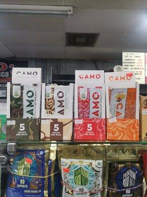 Camo wraps in a variety of flavors.