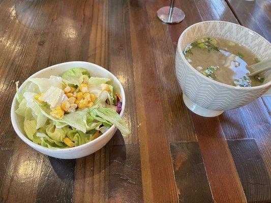 Bento Box- salad and soup